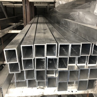 6061 Aluminium Tubing Square Mill Finished Decorative